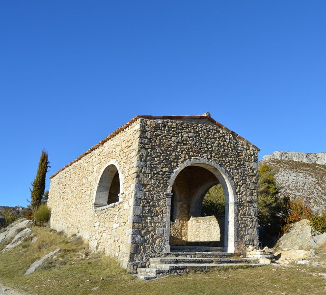 Histoire Château de Bargème  - La chapelle