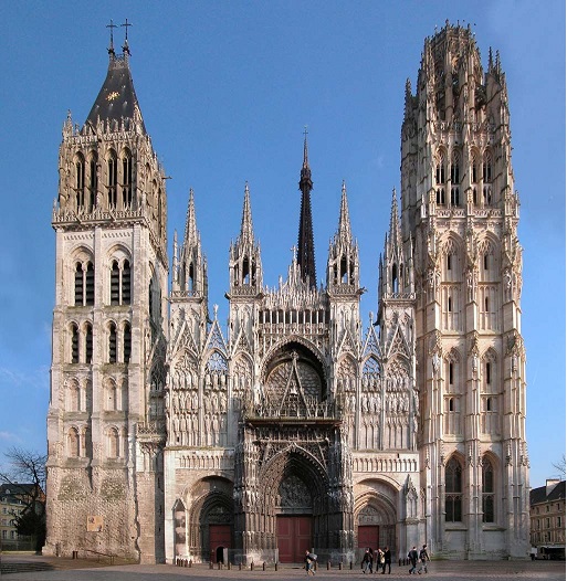 Histoire Cathédrale Notre-Dame de Rouen  - Notre-Dame de Rouen