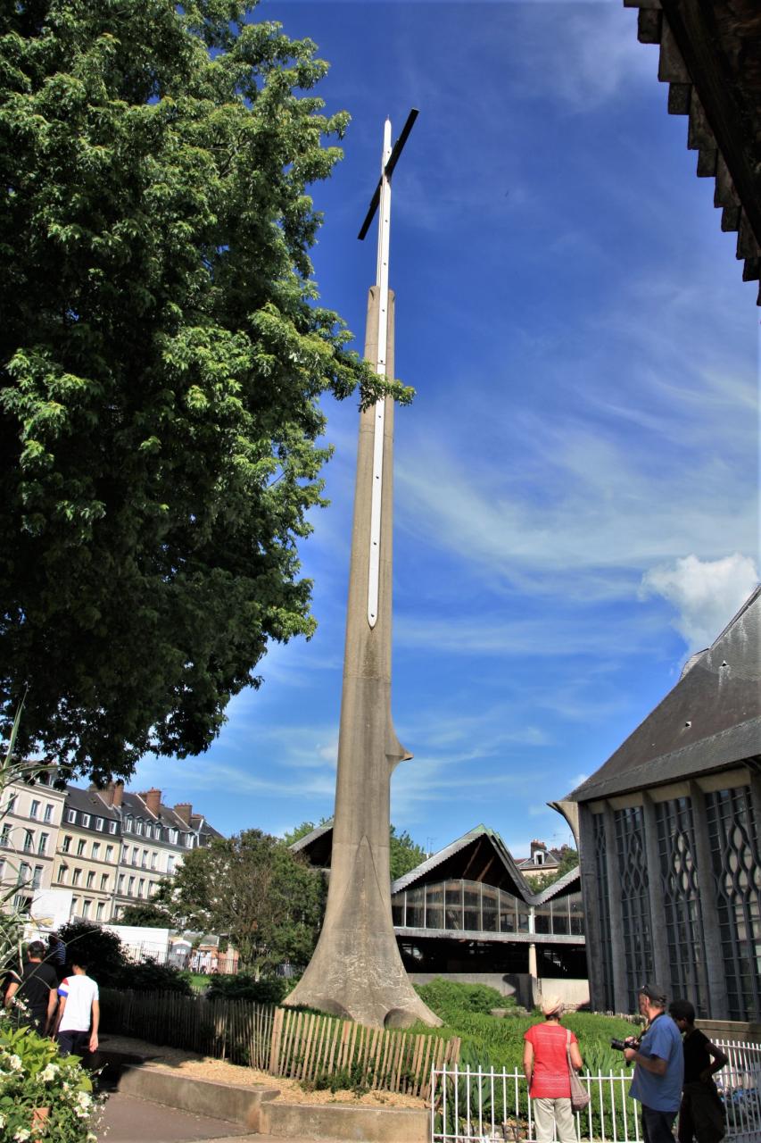 Histoire Croix de Jeanne d Arc   - Rouen La croix de Jeanne d Arc 