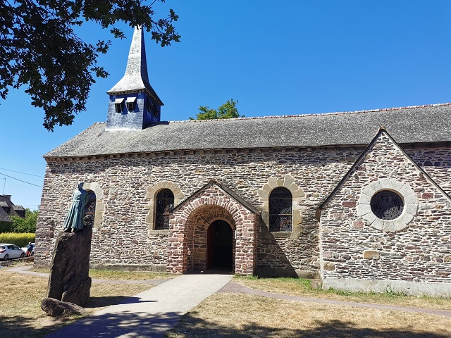 Histoire L église de Tréhorenteuc  - L église de Tréhorenteuc