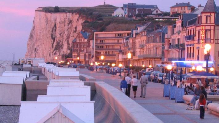 Histoire La Falaise  - La Falaise de Mers-les-Bains