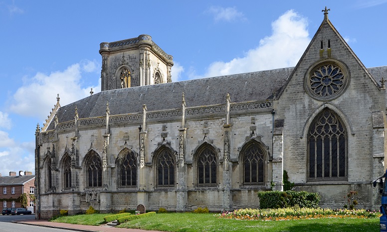 Histoire l église  Saint-Gilles  - l église  Saint-Gilles à Abbeville