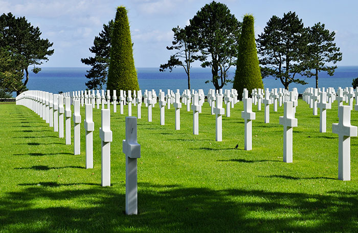 Histoire Cimetière américain   - Cimetière américain  de Colleville-sur-Mer