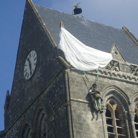 Histoire D-Day 1944  - Parachutiste de Sainte Mère Eglise