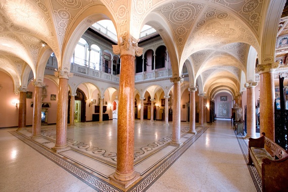 Histoire Villa Ephrussi de Rothschild  - Le Patio couvert