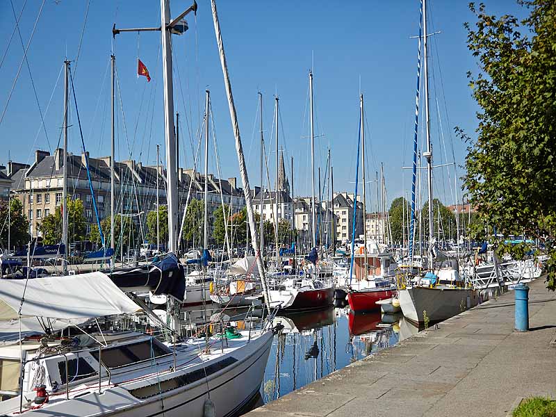 Histoire Le port de Caen - Le port de Caen