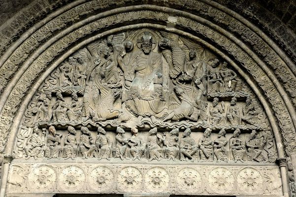 Histoire Das Portal der Kirche von Moissac - Das Portal der Kirche von Moissac
