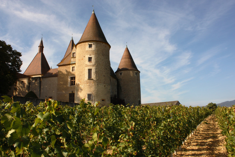 Histoire Château de Corcelles - Château de Corcelles