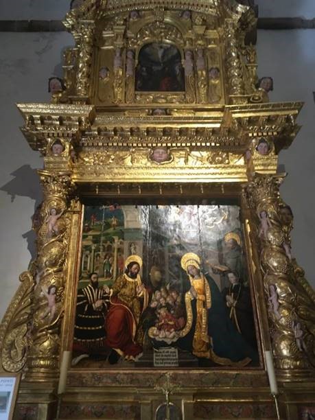 Histoire Chapelle Sainte Roseline - Le retable de la nativité