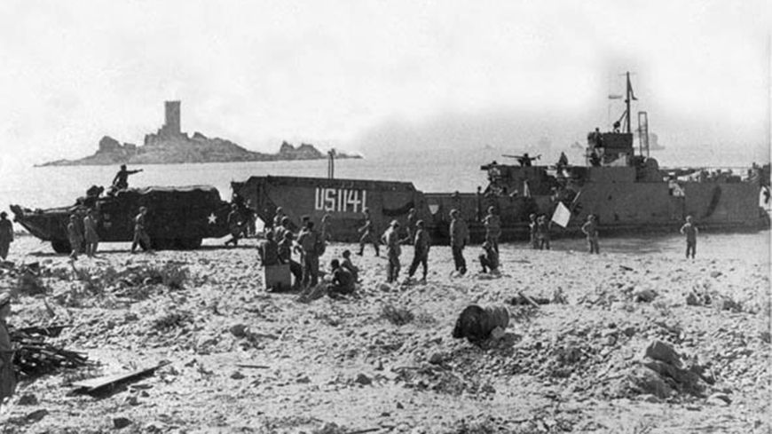 Plage du débarquement Saint-Raphaël Audioguide Historique