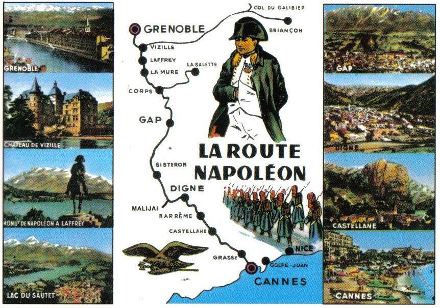 Route Napoléon Audioguide Historique