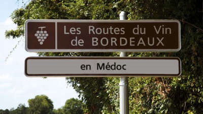 Route des vins du Médoc en voiture