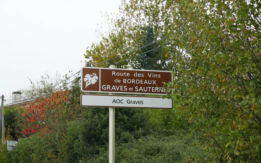 Route des vins graves et Sauternes en voiture