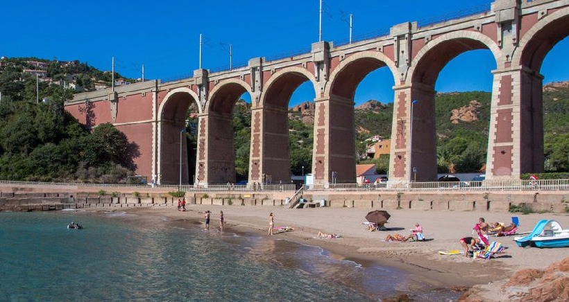 Plage d'Anthéor Audioguide Historique