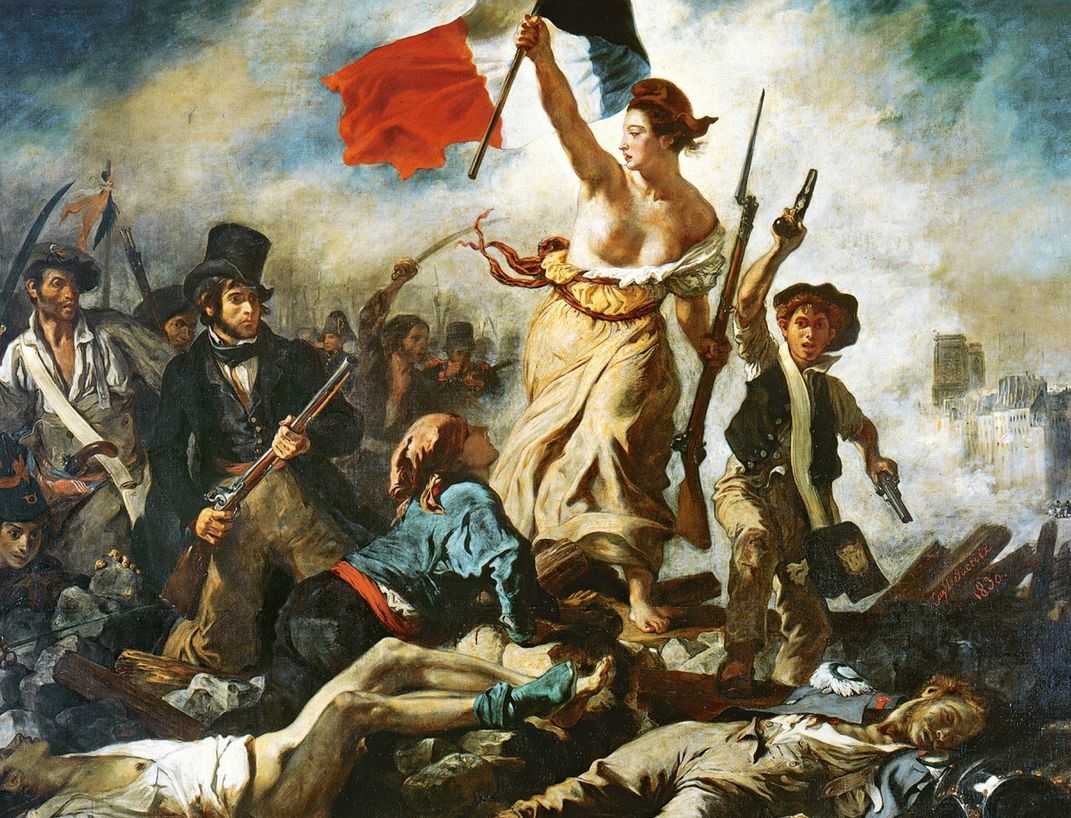 La Liberté guidant le peuple Audioguide Historique