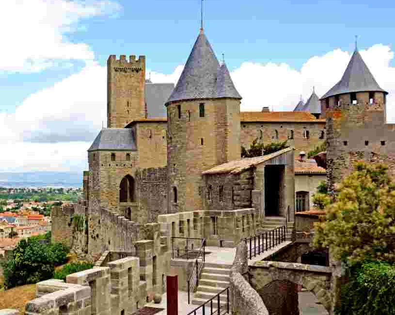  Omvisning i byen Carcassonne