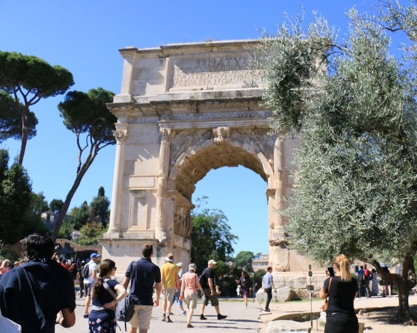 Arc de triomphe de Titus Audioguide Histoire