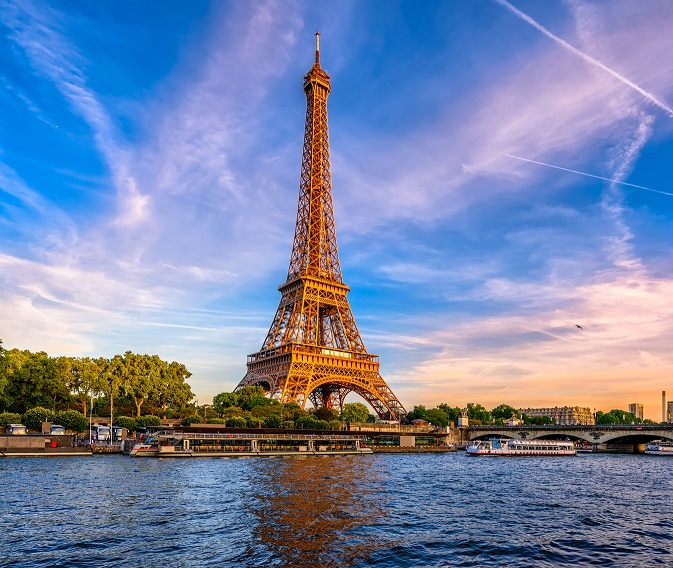 Besøk omgivelsene Eiffeltårnet