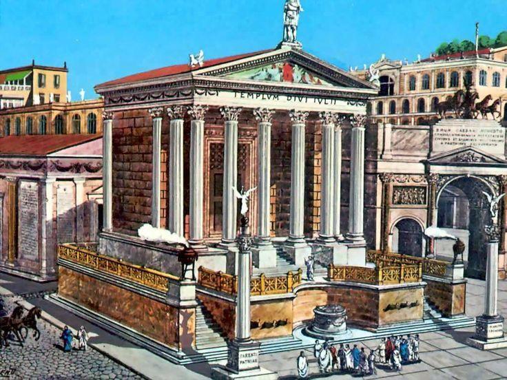 Temple of Caesar Reconstruction