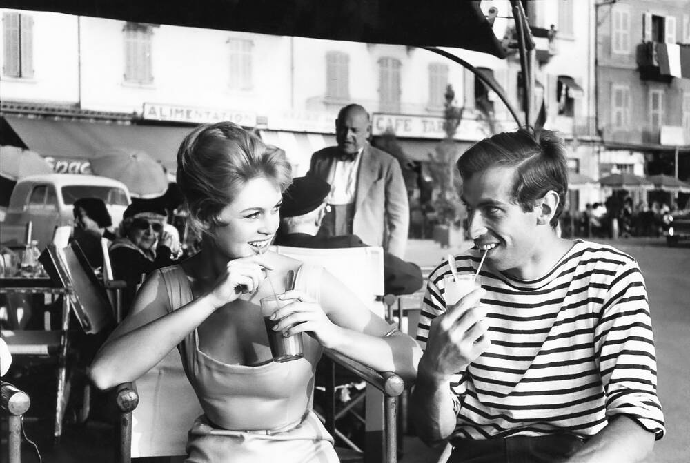  Brigitte Bardot et Roger Vadim à saint-tropez.jpg 