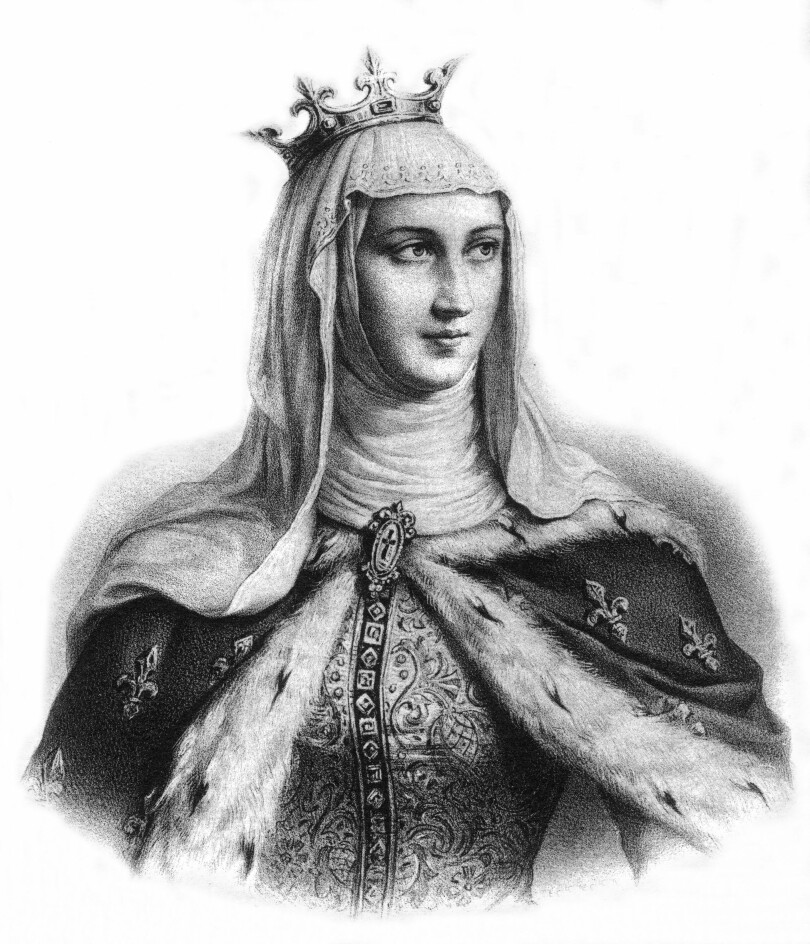 Marguerite de Provence gravure
